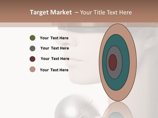 White See Make Up PowerPoint Template