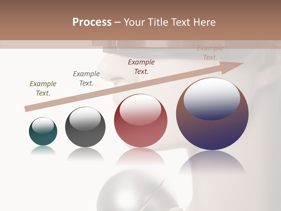 White See Make Up PowerPoint Template