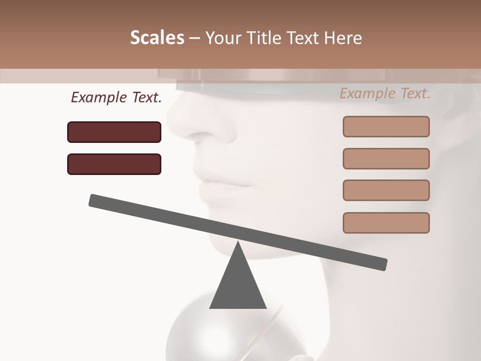 White See Make Up PowerPoint Template