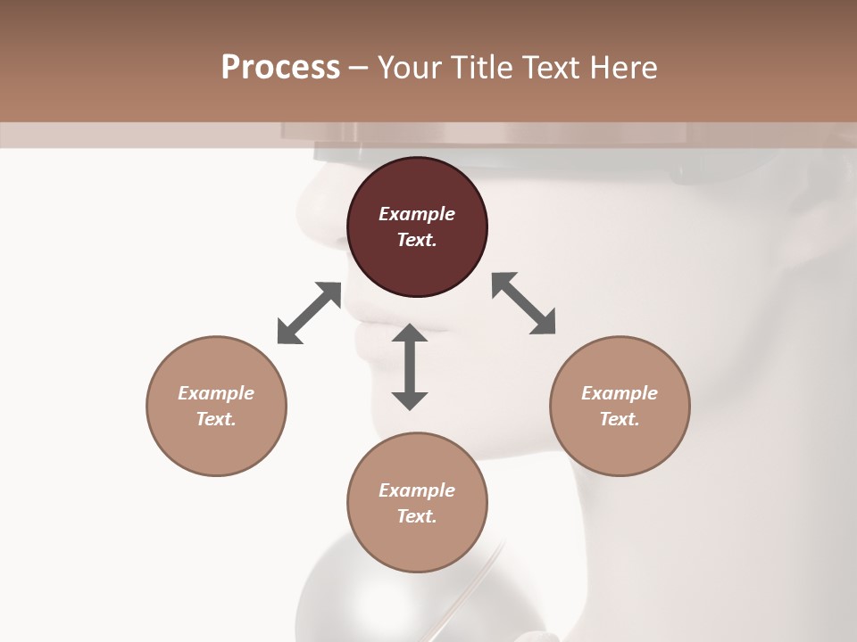 White See Make Up PowerPoint Template