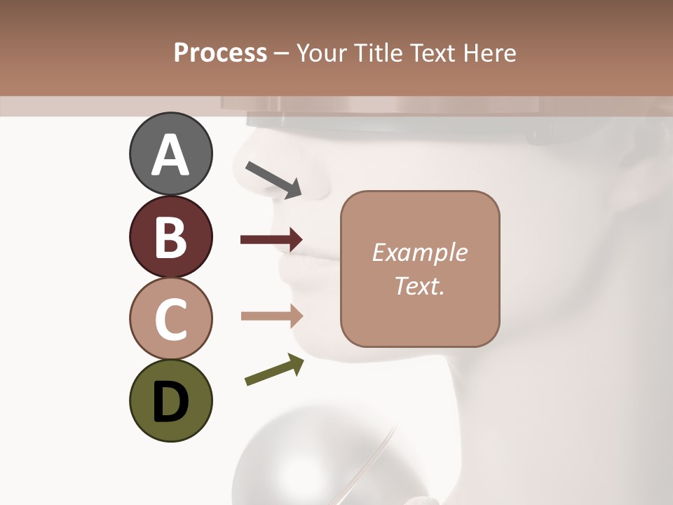 White See Make Up PowerPoint Template