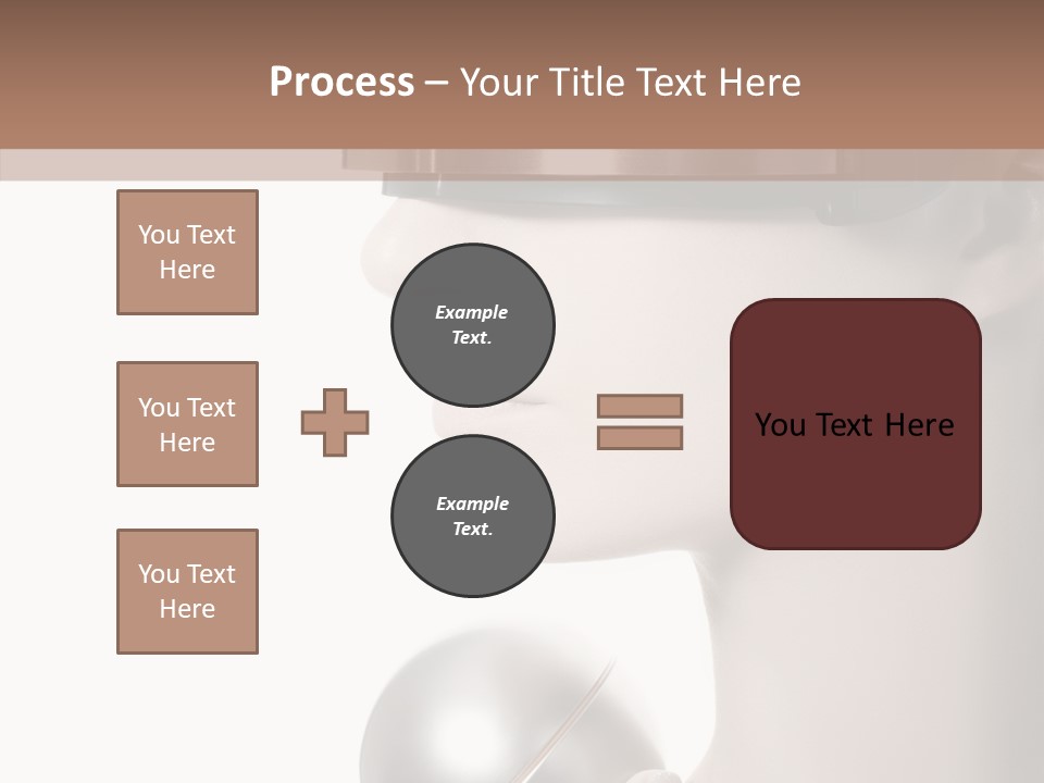 White See Make Up PowerPoint Template