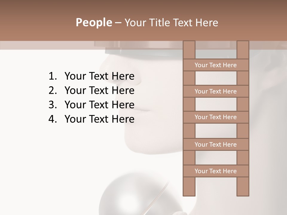 White See Make Up PowerPoint Template