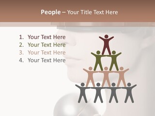 White See Make Up PowerPoint Template