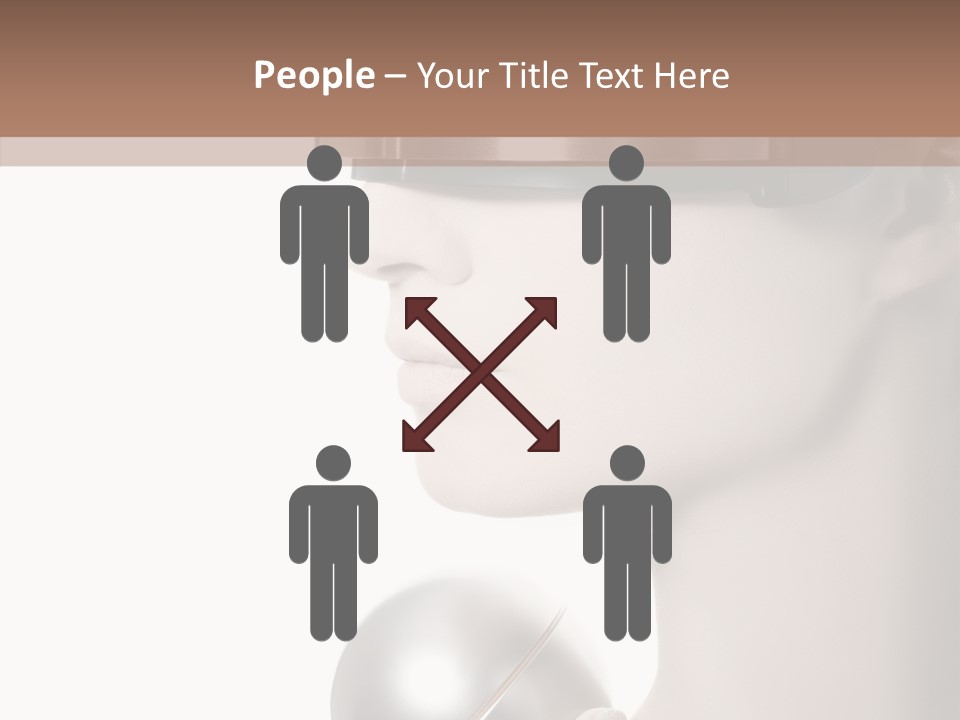 White See Make Up PowerPoint Template
