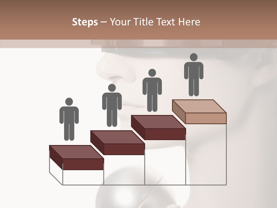 White See Make Up PowerPoint Template