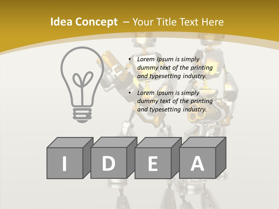 Iron D Render Smart PowerPoint Template