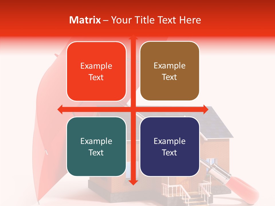 Building Roof Opened PowerPoint Template