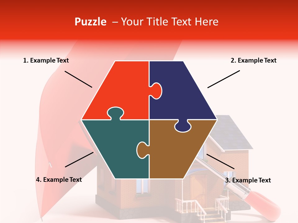 Building Roof Opened PowerPoint Template