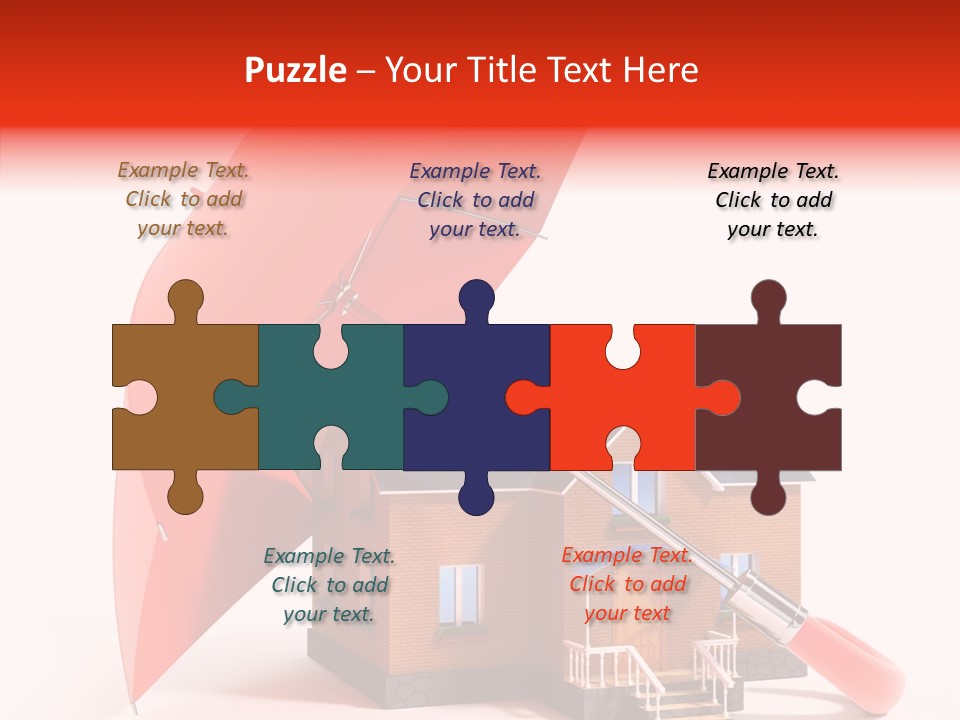 Building Roof Opened PowerPoint Template