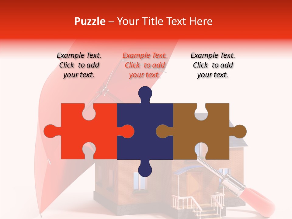 Building Roof Opened PowerPoint Template