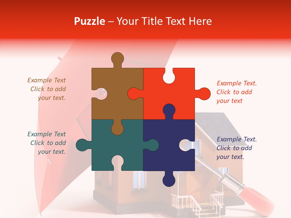 Building Roof Opened PowerPoint Template