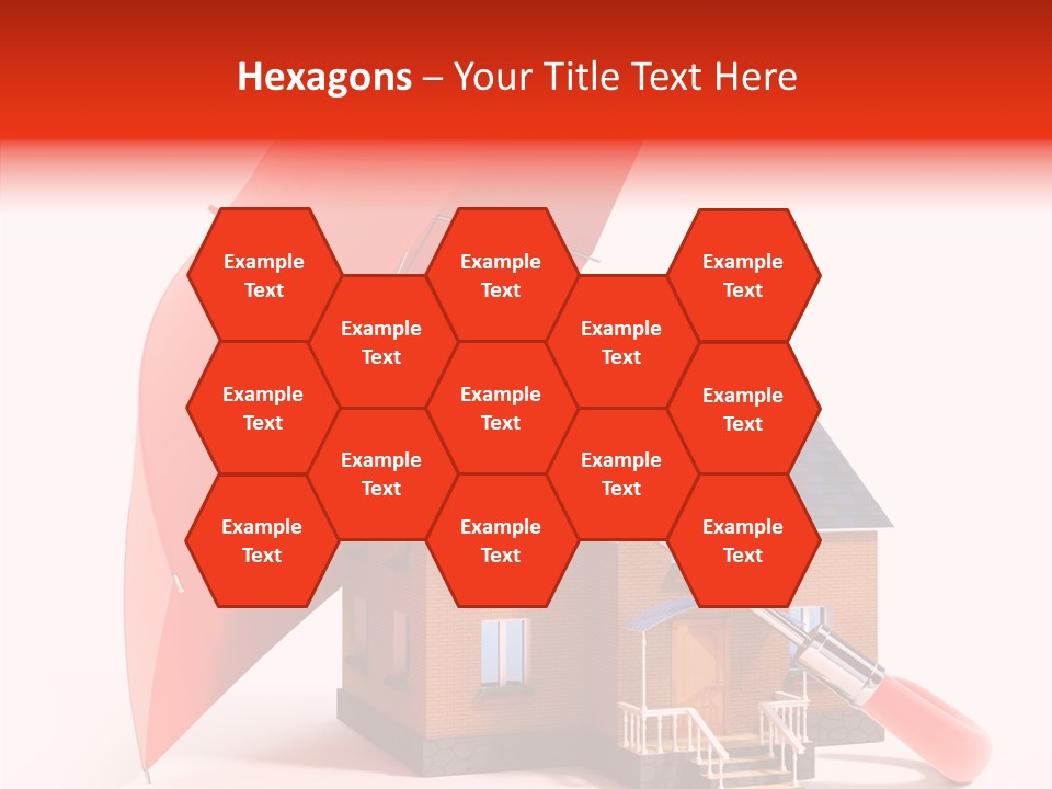 Building Roof Opened PowerPoint Template