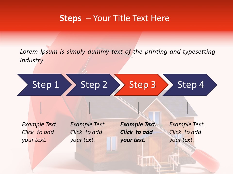 Building Roof Opened PowerPoint Template