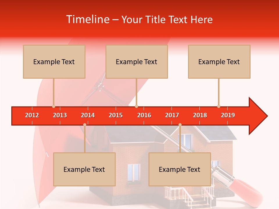 Building Roof Opened PowerPoint Template
