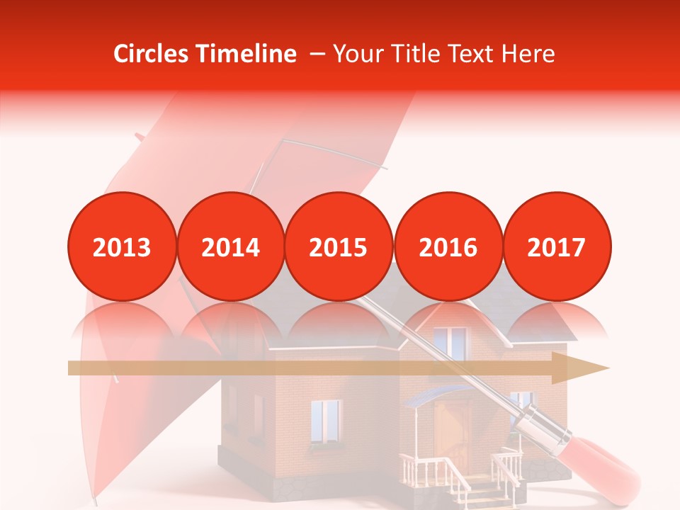 Building Roof Opened PowerPoint Template