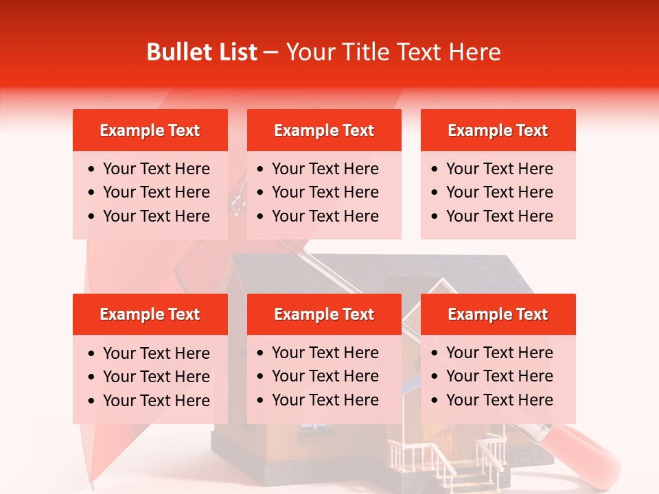 Building Roof Opened PowerPoint Template