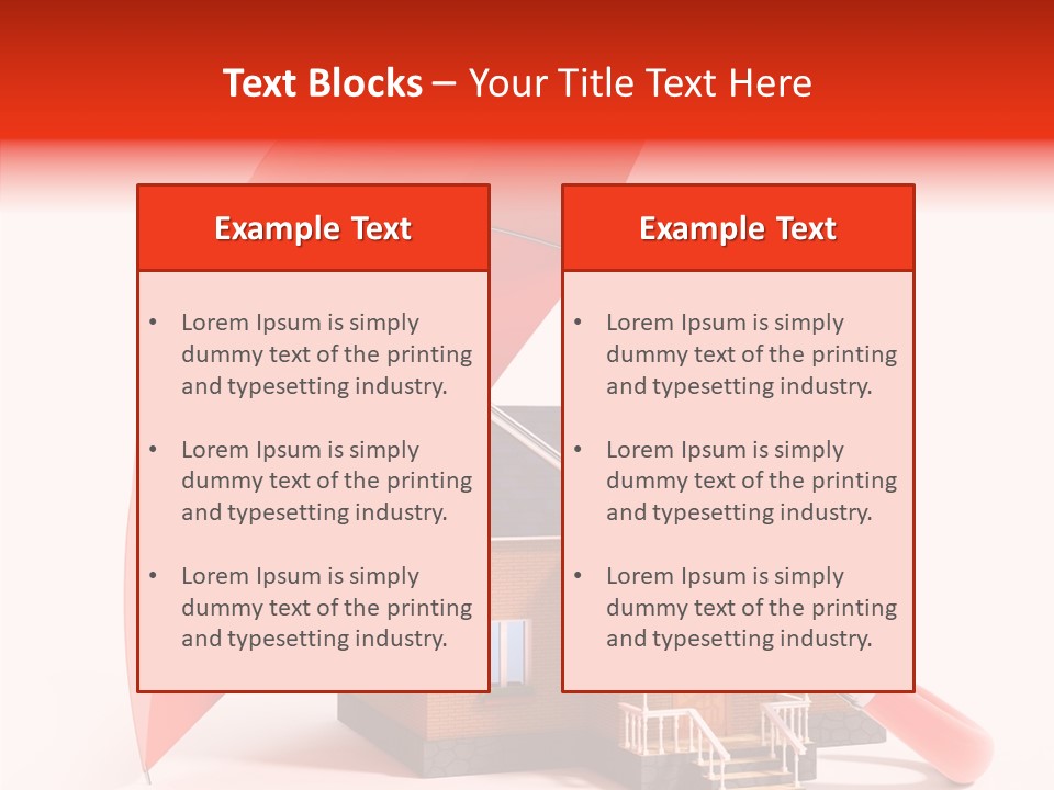 Building Roof Opened PowerPoint Template