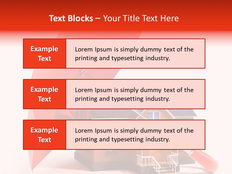 Building Roof Opened PowerPoint Template