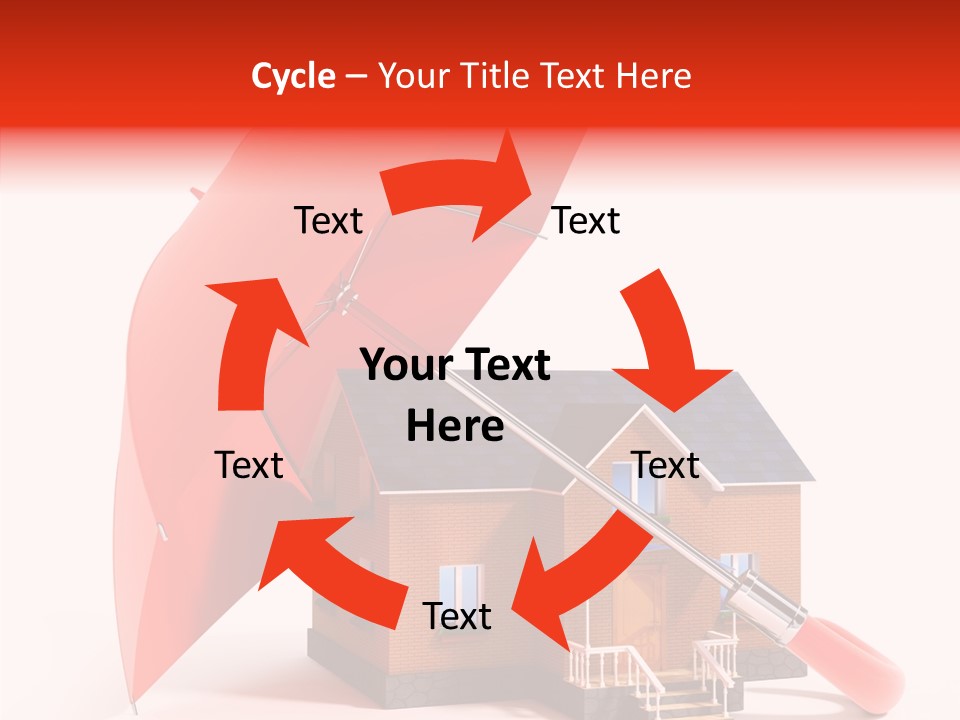 Building Roof Opened PowerPoint Template