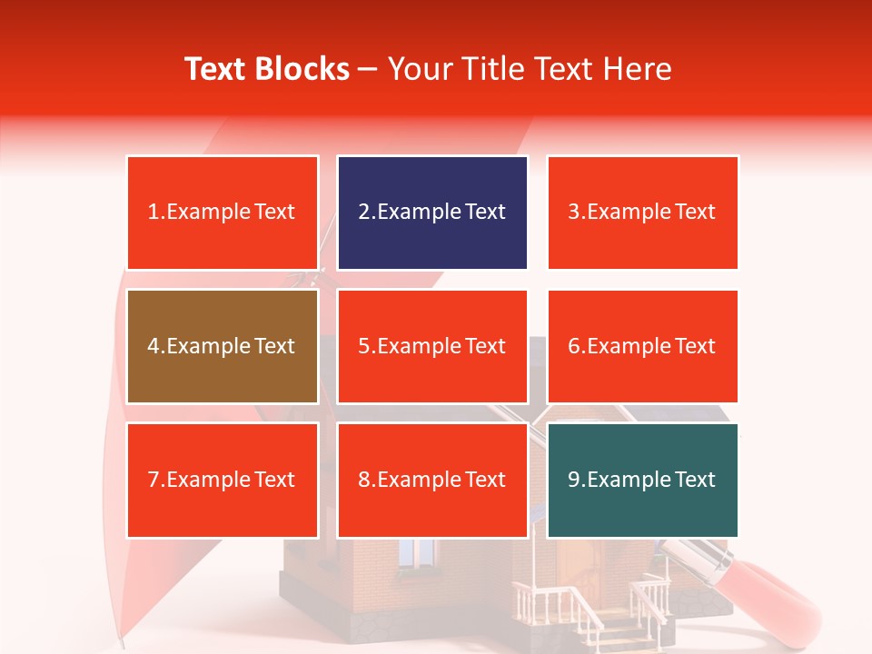 Building Roof Opened PowerPoint Template