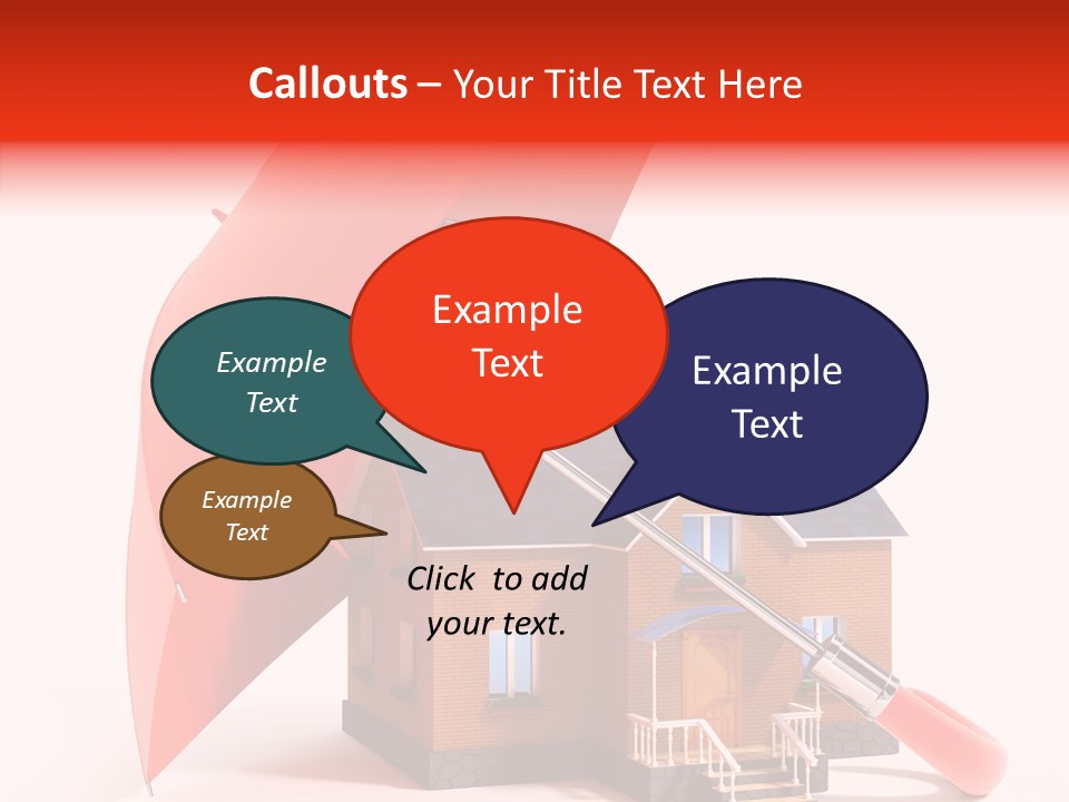 Building Roof Opened PowerPoint Template