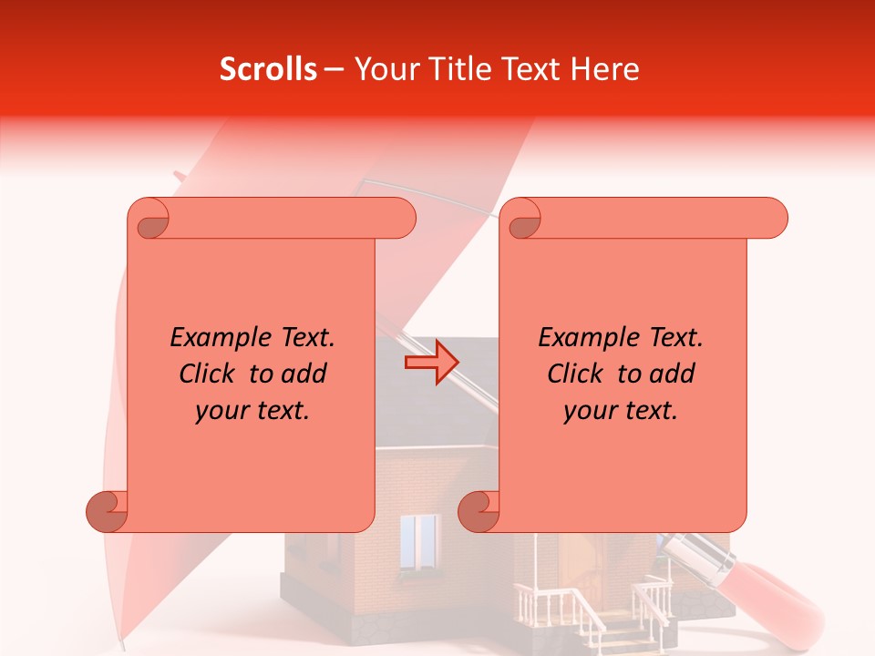 Building Roof Opened PowerPoint Template