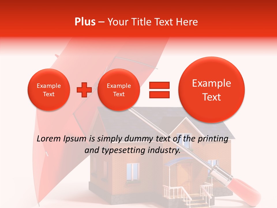 Building Roof Opened PowerPoint Template