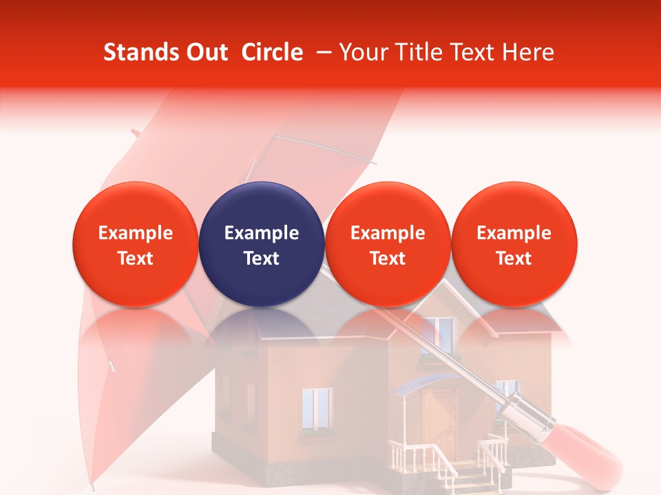 Building Roof Opened PowerPoint Template