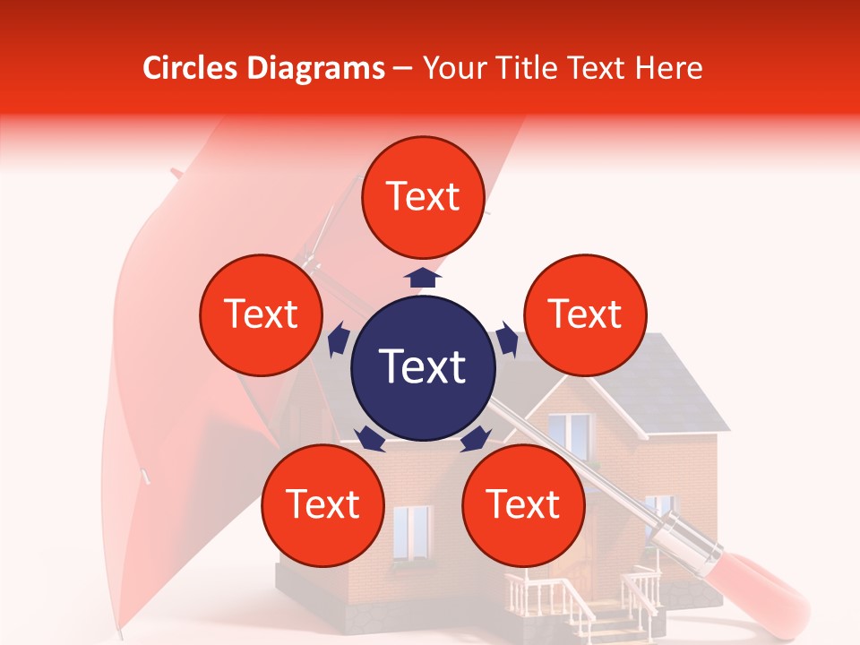 Building Roof Opened PowerPoint Template