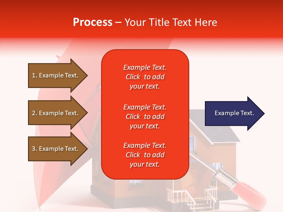 Building Roof Opened PowerPoint Template