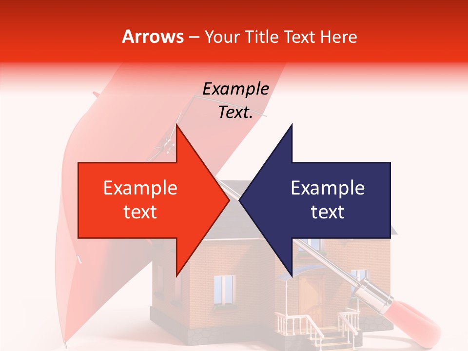 Building Roof Opened PowerPoint Template