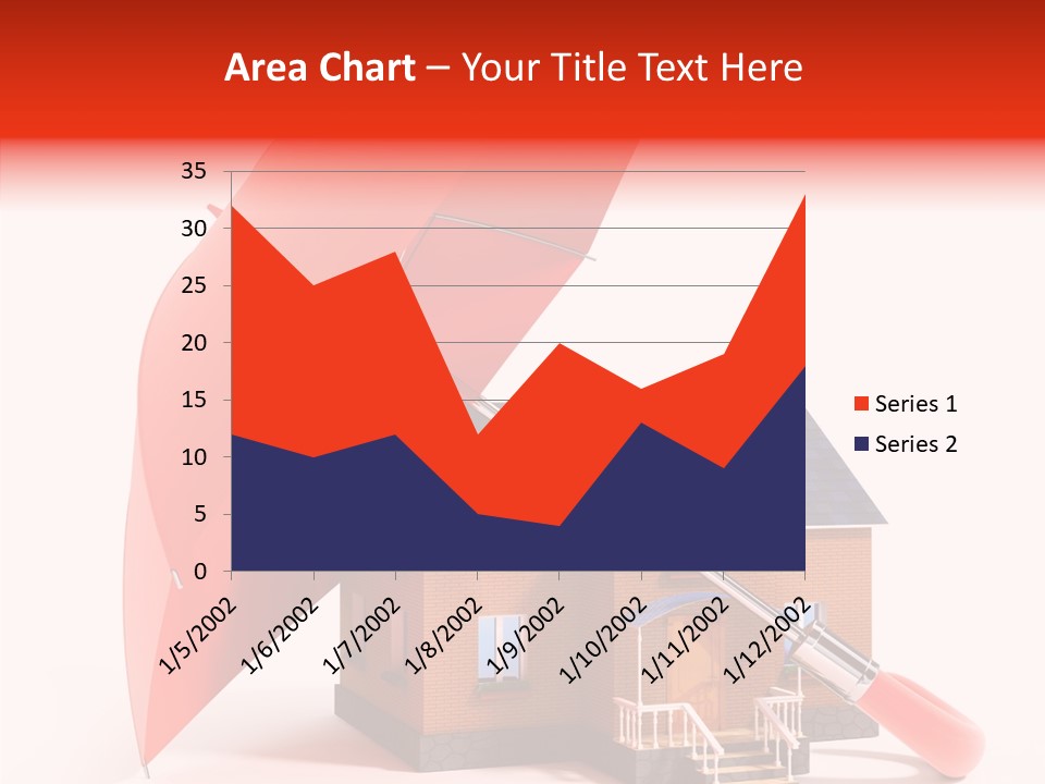 Building Roof Opened PowerPoint Template
