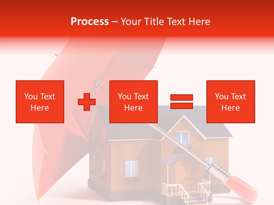 Building Roof Opened PowerPoint Template