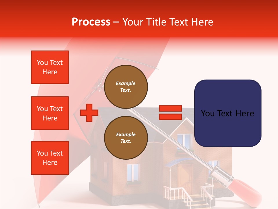 Building Roof Opened PowerPoint Template