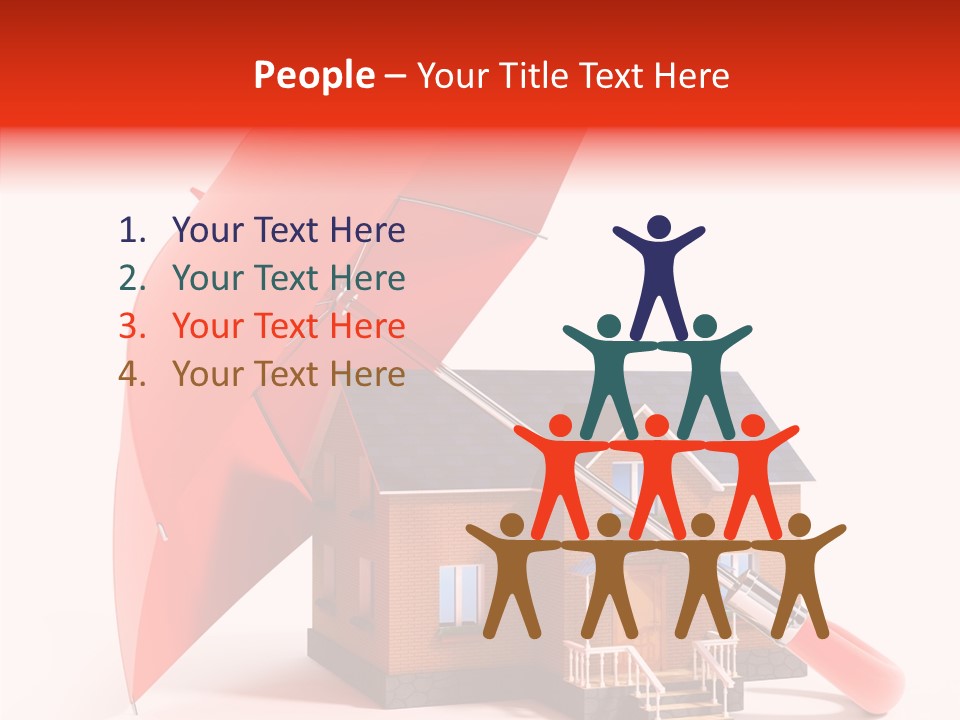 Building Roof Opened PowerPoint Template