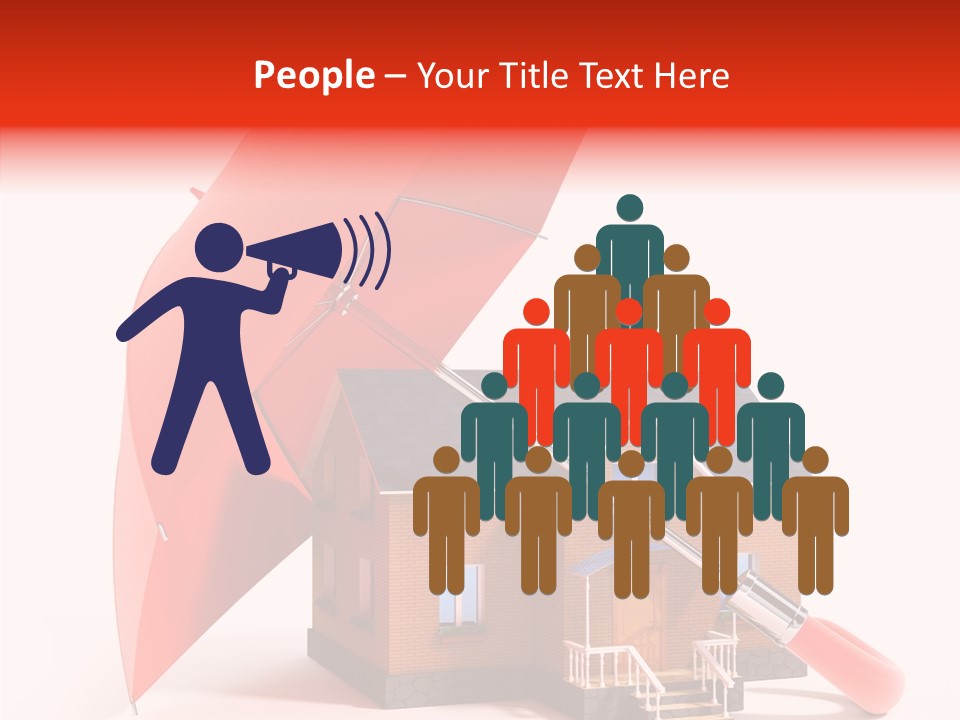 Building Roof Opened PowerPoint Template