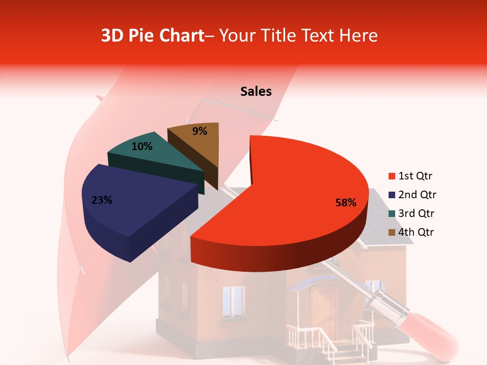 Building Roof Opened PowerPoint Template
