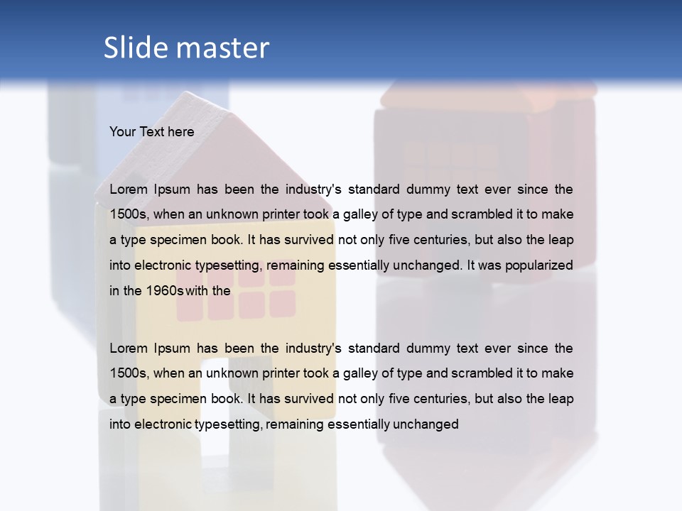 Metaphor Investor Shape PowerPoint Template