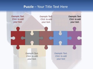 Metaphor Investor Shape PowerPoint Template
