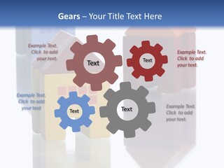 Metaphor Investor Shape PowerPoint Template