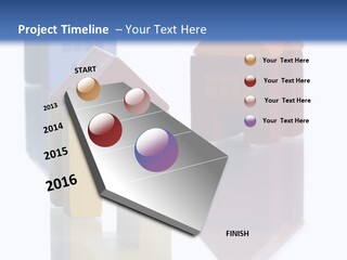 Metaphor Investor Shape PowerPoint Template