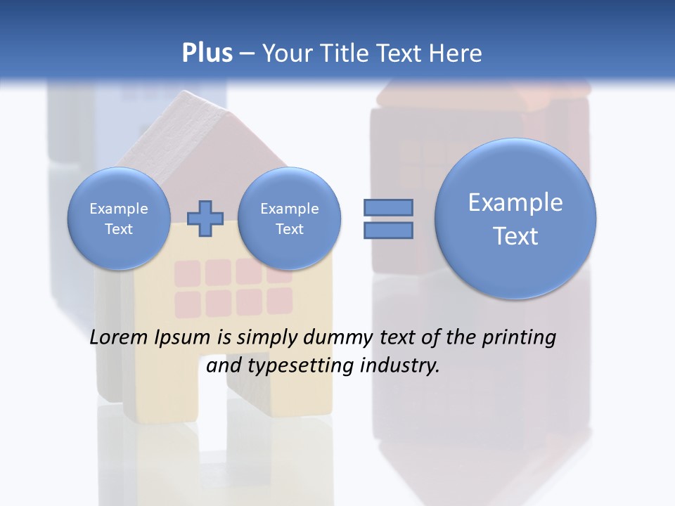 Metaphor Investor Shape PowerPoint Template