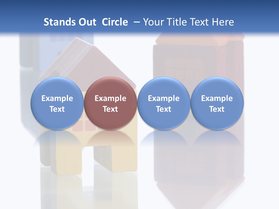 Metaphor Investor Shape PowerPoint Template
