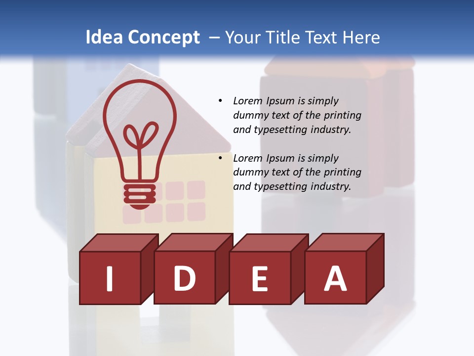 Metaphor Investor Shape PowerPoint Template
