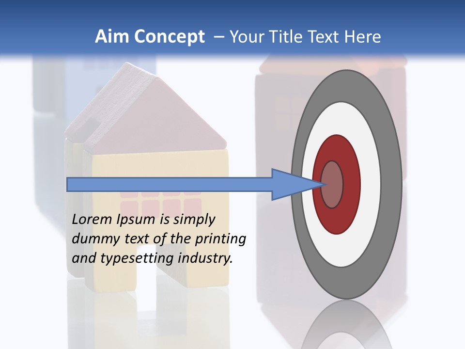 Metaphor Investor Shape PowerPoint Template