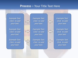Metaphor Investor Shape PowerPoint Template
