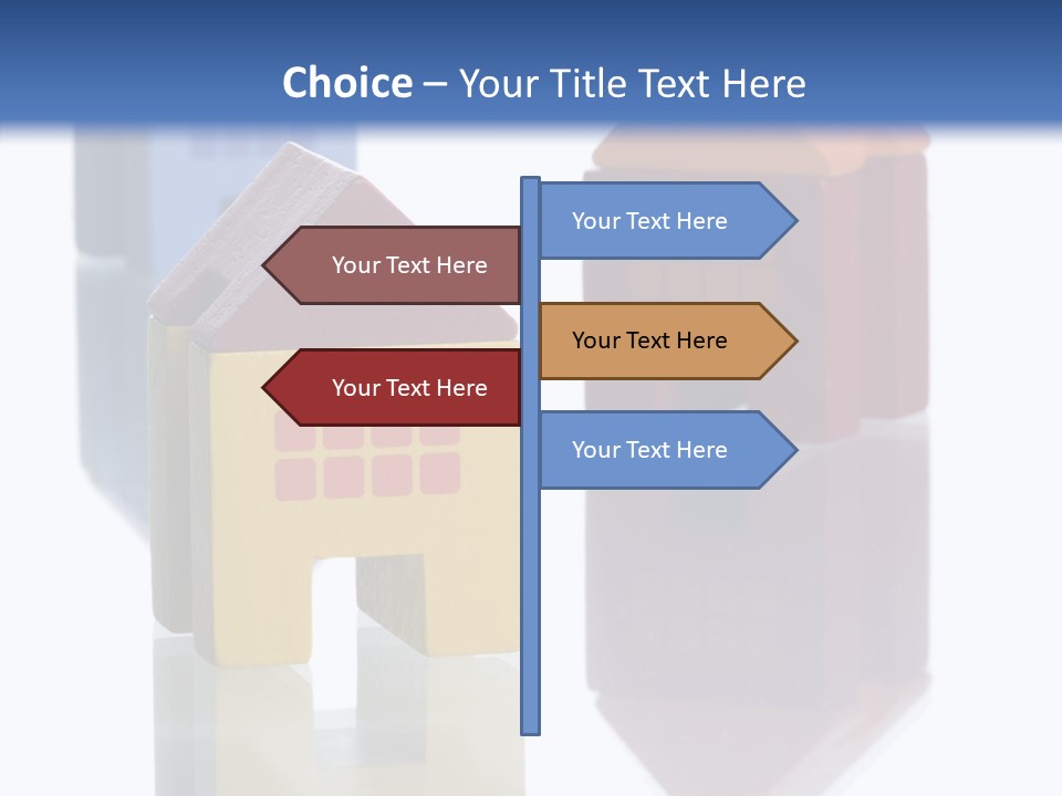 Metaphor Investor Shape PowerPoint Template
