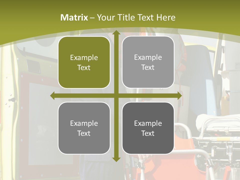 Red Glove Recovery PowerPoint Template