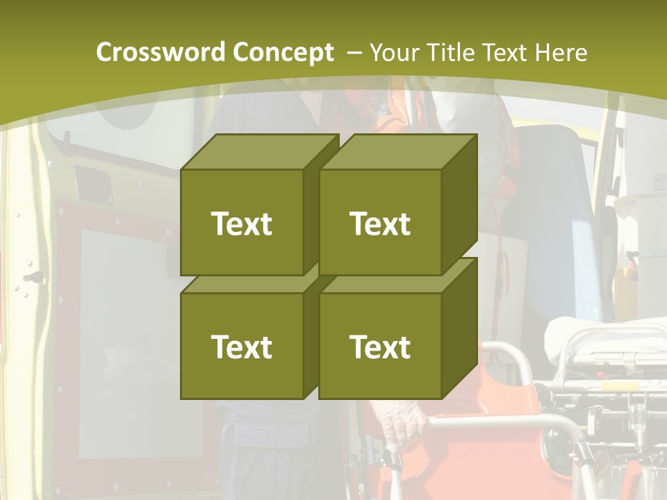 Red Glove Recovery PowerPoint Template